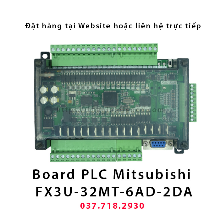 Board-PLC-FX3U-32MT-6AD-2DA