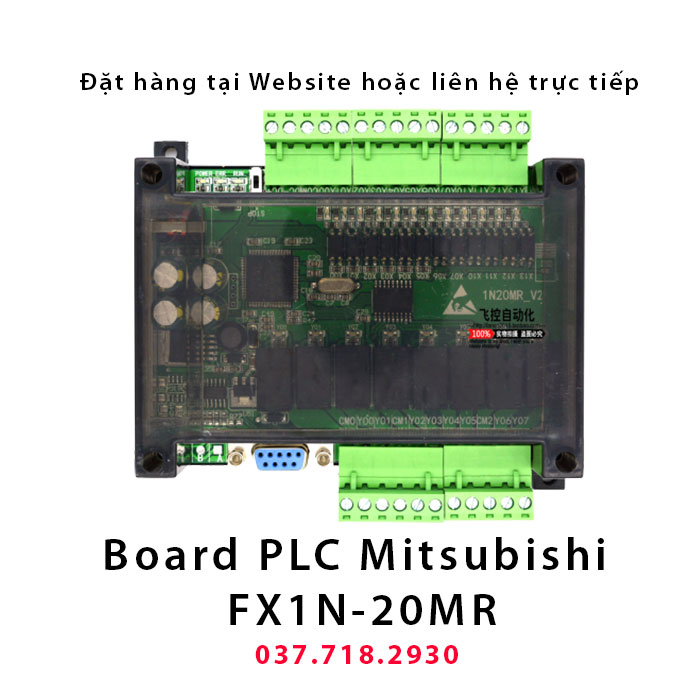 Board-PLC-Mitsubishi-FX1N-20MR