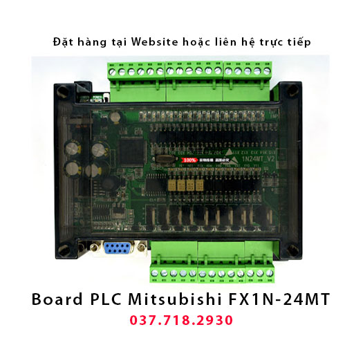 Board-PLC-Mitsubishi-FX1N-24MT