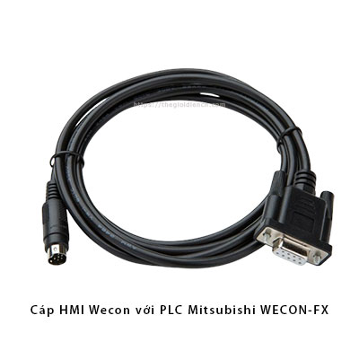 Cáp HMI Wecon với PLC Mitsubishi WECON-FXCáp HMI Wecon với PLC Mitsubishi WECON-FX
